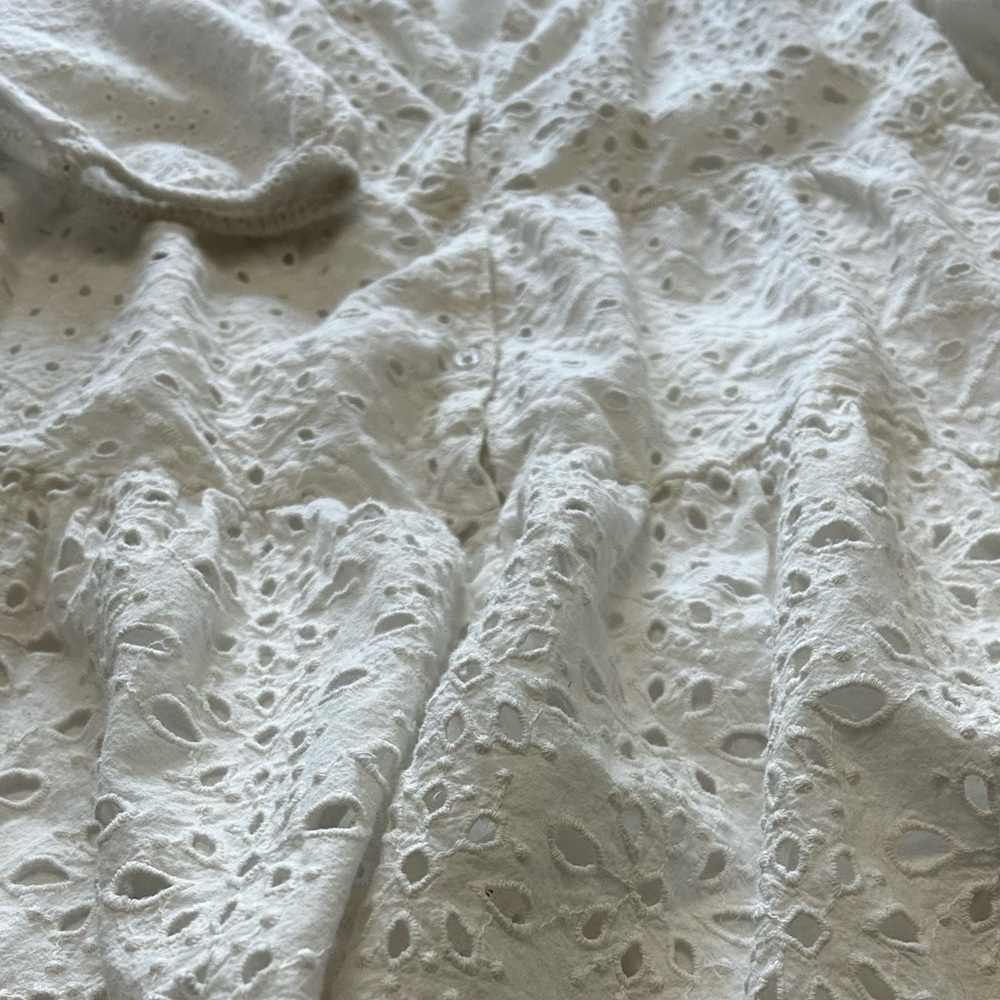 White Cotton Dress